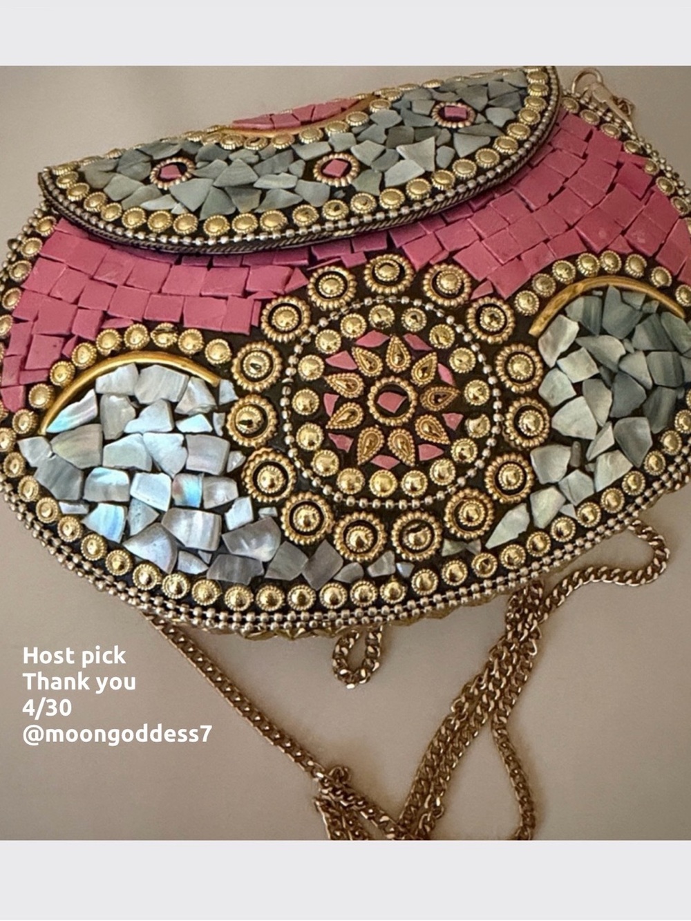 Ramla Beverly Hills-The Mosaic Muse -Handmade Good Condition